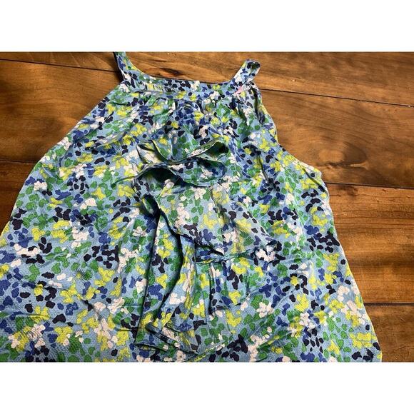 Lilly Pulitzer Women’s Floral Oops Spilled It Again Ruffle Front Silk Top Size 6 - Picture 2 of 9